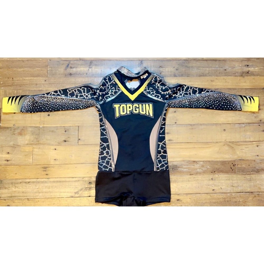 Rebel Athletic Top Gun Allstars Cheerleading Uniform - Youth Large